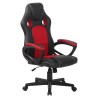 Sedia Gaming LAS VEGAS, Design sportivo, Pelle e Tessuto, vari colori