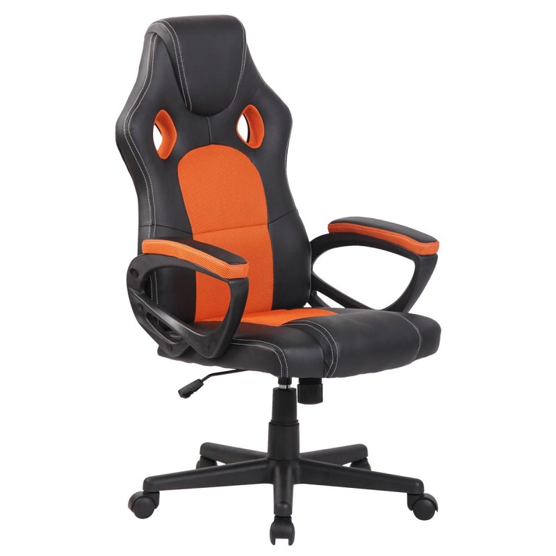 Sedia Gaming LAS VEGAS, Design sportivo, Pelle e Tessuto, vari colori