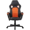 Sedia Gaming LAS VEGAS, Design sportivo, Pelle e Tessuto, vari colori