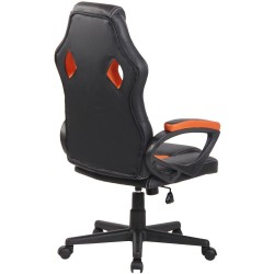 Sedia Gaming LAS VEGAS, Design sportivo, Pelle e Tessuto, vari colori