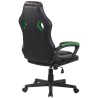 Sedia Gaming LAS VEGAS, Design sportivo, Pelle e Tessuto, vari colori